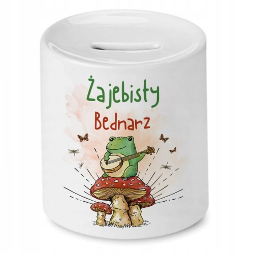 Skarbonka Dla Bednarza na Urodziny na Prezent z Nadrukiem ze Zdjęciem