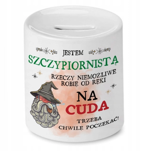 Skarbonka Dla Szczypiornisty na Urodziny Prezent z Nadrukiem ze Zdjęciem