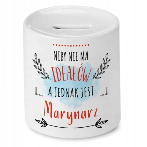 Skarbonka Dla Marynarza na Urodziny na Prezent z Nadrukiem ze Zdjęciem