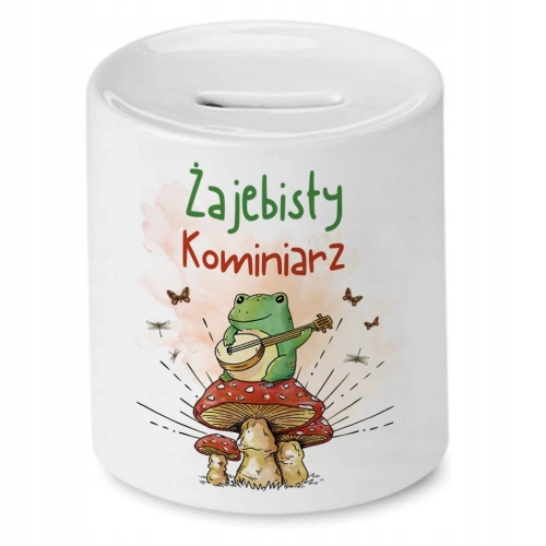 Skarbonka Dla Kominiarza na Urodziny na Prezent z Nadrukiem ze Zdjęciem