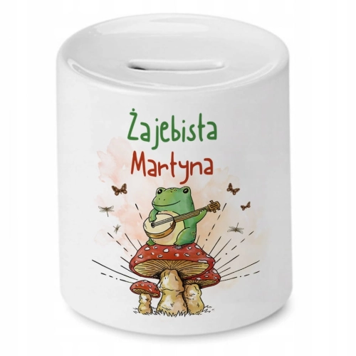 Skarbonka Dla Martyny Urodziny Idealny Prezent z Nadrukiem ze Zdjęciem