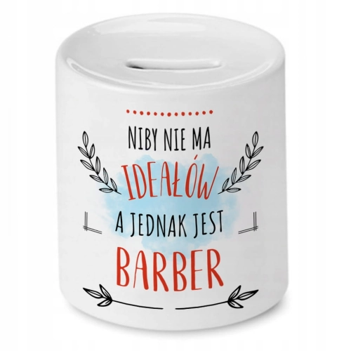 Skarbonka Dla Barbera Idealny Imieniny Prezent z Nadrukiem ze Zdjęciem