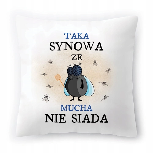 Poduszka Dla Synowej na Urodziny na Prezent z Nadrukiem ze Zdjęciem
