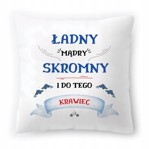 Poduszka Dla Krawca na Urodziny Prezent z Nadrukiem ze Zdjęciem