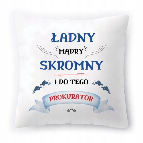 Poduszka Dla Prokuratora na Urodziny Prezent z Nadrukiem ze Zdjęciem