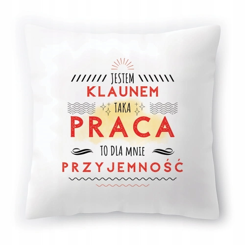 Poduszka Dla Klauna na Urodziny Prezent z Nadrukiem ze Zdjęciem