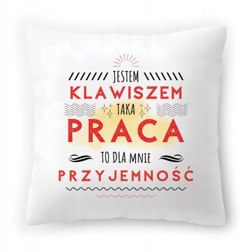Poduszka Dla Klawisza Idealny na Urodziny Prezent z Nadrukiem ze Zdjęciem