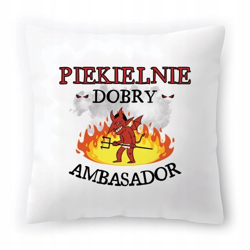 Poduszka Dla Ambasadora na Urodziny Prezent z Nadrukiem ze Zdjęciem