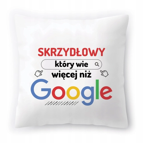 Poduszka Dla Skrzydłowego na Urodziny Prezent z Nadrukiem ze Zdjęciem