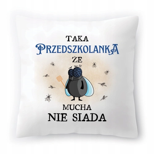 Poduszka Dla Przedszkolanki na Urodziny Prezent z Nadrukiem ze Zdjęciem