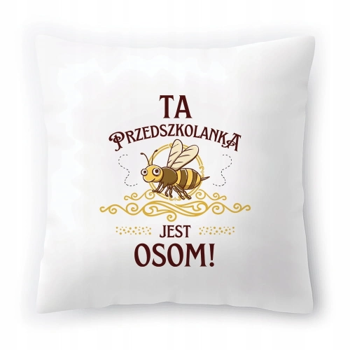 Poduszka Dla Przedszkolanki na Urodziny Prezent z Nadrukiem ze Zdjęciem