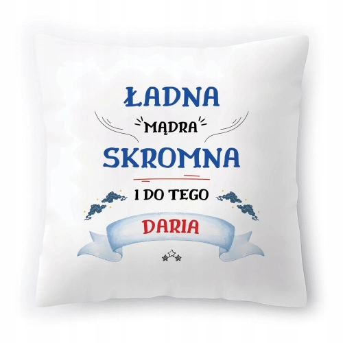Poduszka Dla Darii na Urodziny Imieniny na Prezent z Nadrukiem ze Zdjęciem