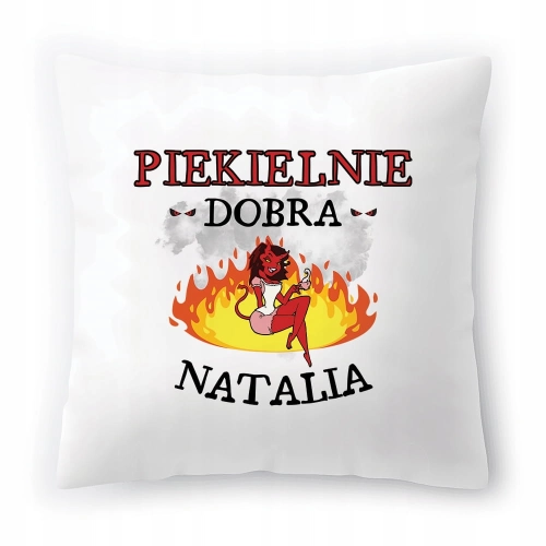 Poduszka Dla Natalii na Urodziny Imieniny Prezent z Nadrukiem ze Zdjęciem