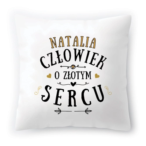 Poduszka Dla Natalii na Urodziny Imieniny Prezent z Nadrukiem ze Zdjęciem