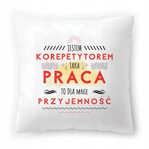 Poduszka Dla Korepetytora na Urodziny Prezent z Nadrukiem ze Zdjęciem
