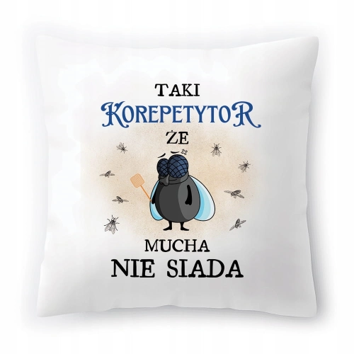 Poduszka Dla Korepetytora na Urodziny Prezent z Nadrukiem ze Zdjęciem