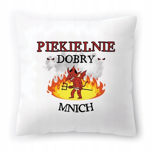 Poduszka Dla Mnicha na Urodziny Imieniny Prezent z Nadrukiem ze Zdjęciem