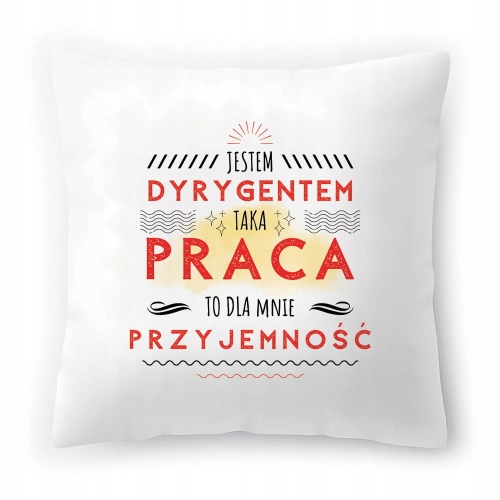 Poduszka Dla Dyrygenta na Urodziny Prezent z Nadrukiem ze Zdjęciem