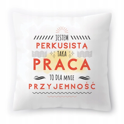 Poduszka Dla Perkusisty Prezent na Urodziny z Nadrukiem ze Zdjęciem