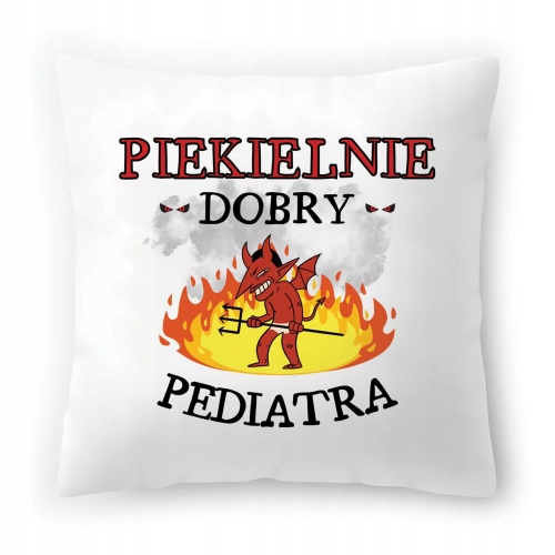 Poduszka Dla Pediatry Idealny na Urodziny Prezent z Nadrukiem ze Zdjęciem