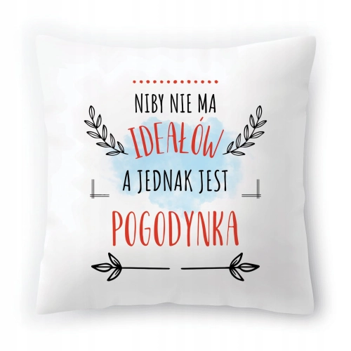 Poduszka Dla Pogodynki na Urodziny Prezent z Nadrukiem ze Zdjęciem