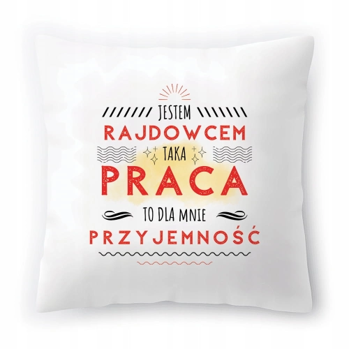 Poduszka Dla Rajdowca na Urodziny na Prezent z Nadrukiem ze Zdjęciem