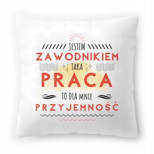 Poduszka Dla Zawodnika Idealny Prezent na Urodziny z Nadrukiem ze Zdjęciem
