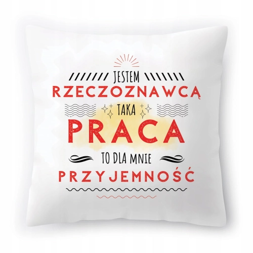Poduszka Dla Rzeczoznawcy na Urodziny Prezent z Nadrukiem ze Zdjęciem