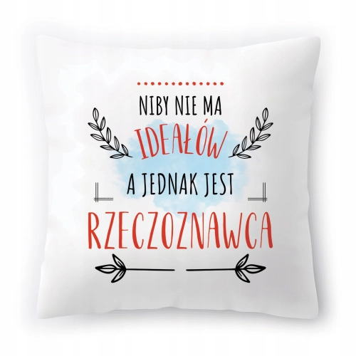 Poduszka Dla Rzeczoznawcy na Urodziny Prezent z Nadrukiem ze Zdjęciem