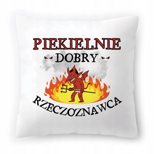 Poduszka Dla Rzeczoznawcy na Urodziny Prezent z Nadrukiem ze Zdjęciem
