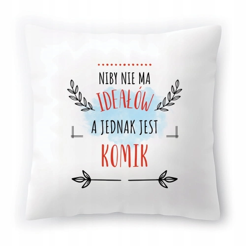 Poduszka Dla Komika na Urodziny na Prezent z Nadrukiem ze Zdjęciem