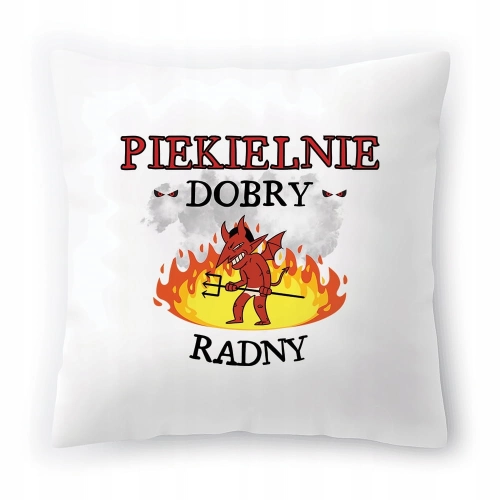 Poduszka Dla Radnego na Urodziny na Prezent z Nadrukiem ze Zdjęciem