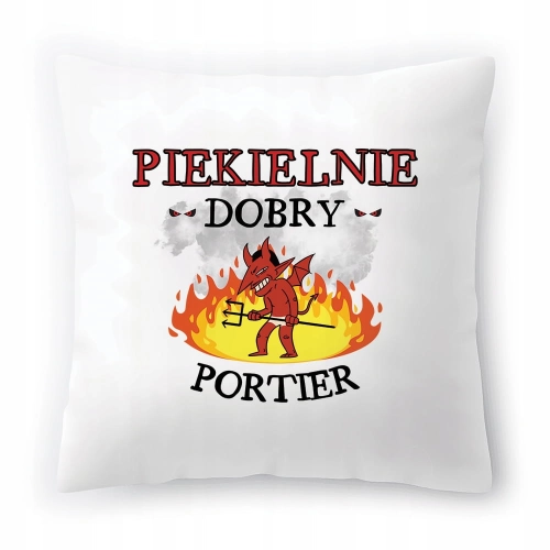 Poduszka Dla Portiera na Urodziny na Prezent z Nadrukiem ze Zdjęciem