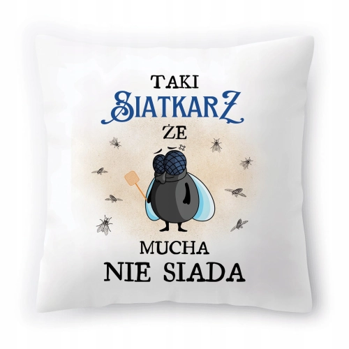 Poduszka Dla Siatkarza na Urodziny Prezent z Nadrukiem ze Zdjęciem