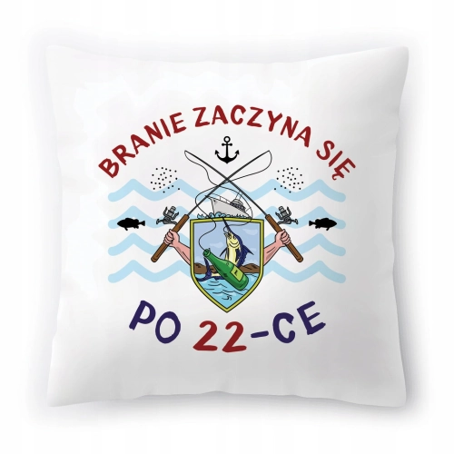 Poduszka na Urodziny 22 22gie 22-gie na Prezent z Nadrukiem ze Zdjęciem