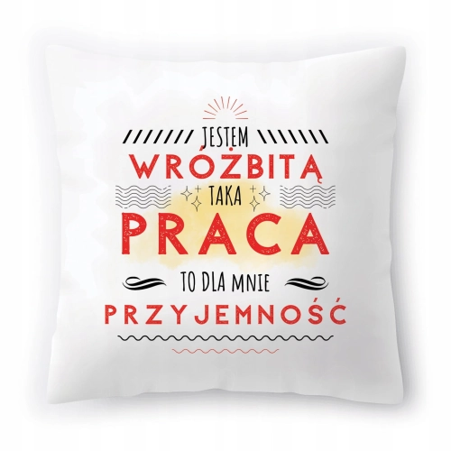 Poduszka Dla Wróżbity na Urodziny Prezent z Nadrukiem ze Zdjęciem