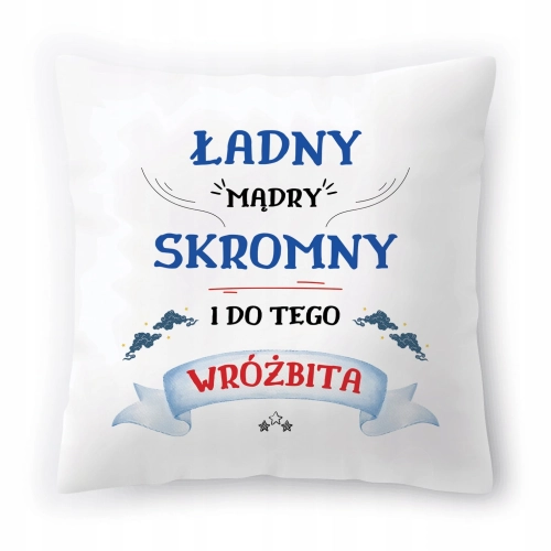 Poduszka Dla Wróżbity na Urodziny Prezent z Nadrukiem ze Zdjęciem