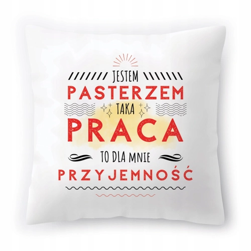 Poduszka Dla Pasterza na Urodziny Prezent z Nadrukiem ze Zdjęciem