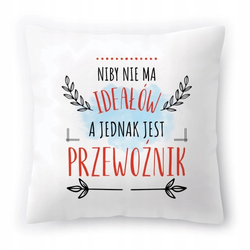 Poduszka Dla Przewoźnika na Urodziny Prezent z Nadrukiem ze Zdjęciem