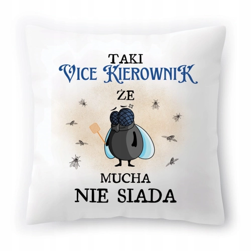 Poduszka Dla Vice Kierownika na Urodziny Prezent z Nadrukiem ze Zdjęciem