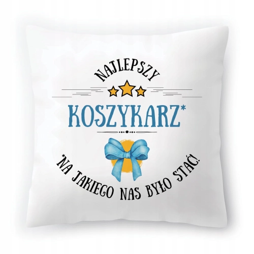Poduszka Dla Koszykarza na Urodziny Prezent z Nadrukiem ze Zdjęciem