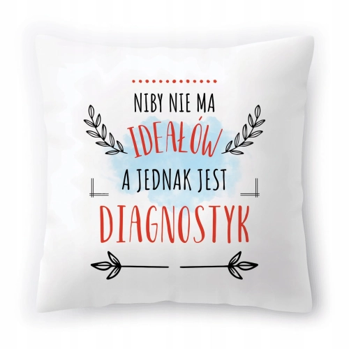 Poduszka Dla Diagnostyka na Urodziny Prezent z Nadrukiem ze Zdjęciem