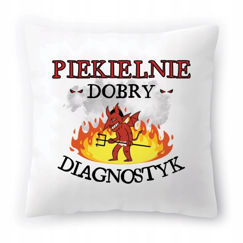Poduszka Dla Diagnostyka na Urodziny Prezent z Nadrukiem ze Zdjęciem