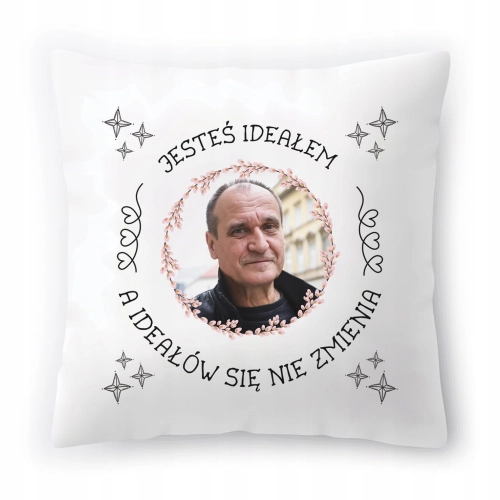 Poduszka Kukiz Paweł Kukiz Kukiz15 na Prezent z Nadrukiem ze Zdjęciem