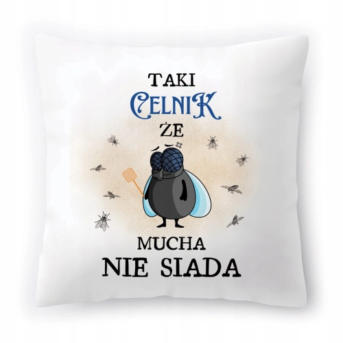 Poduszka Dla Celnika na Urodziny Prezent z Nadrukiem ze Zdjęciem
