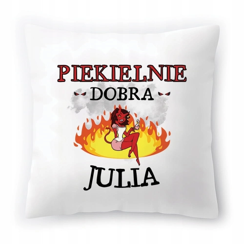 Poduszka Dla Juli na Urodziny Imieniny Prezent z Nadrukiem ze Zdjęciem