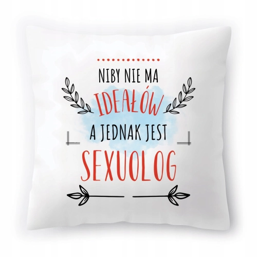 Poduszka Dla Sexuologa na Urodziny Prezent z Nadrukiem ze Zdjęciem