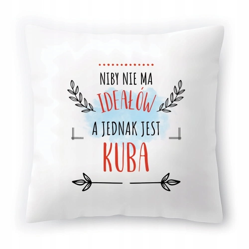 Poduszka Dla Kuby na Urodziny Imieniny Prezent z Nadrukiem ze Zdjęciem