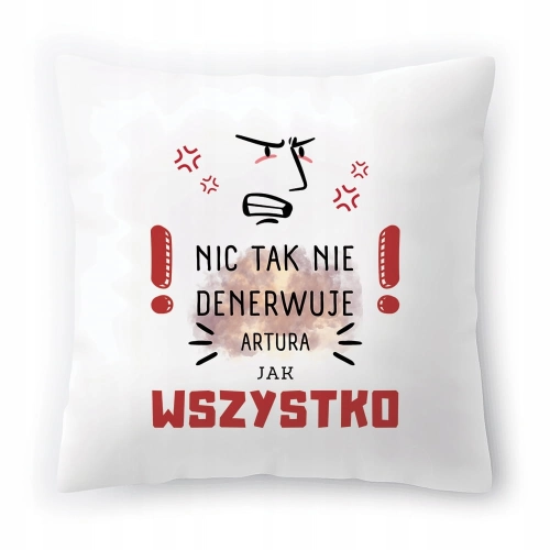 Poduszka Dla Artura na Urodziny Imieniny Prezent z Nadrukiem ze Zdjęciem