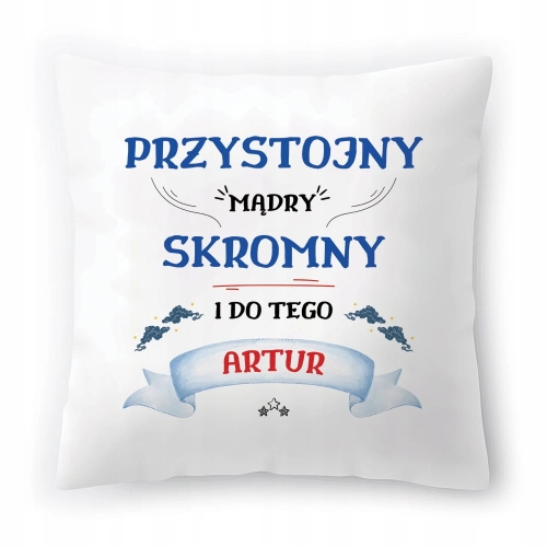 Poduszka Dla Artura na Urodziny Imieniny Prezent z Nadrukiem ze Zdjęciem